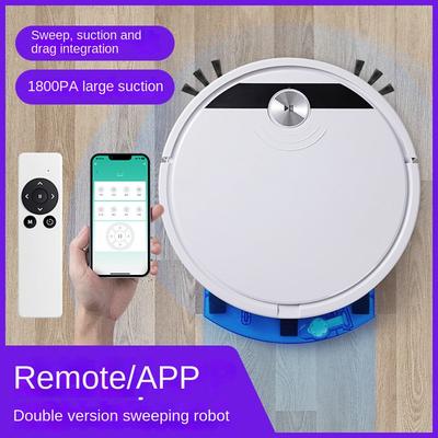 Robot de măturat inteligent cu aplicație USB, aspirator de uz casnic, măturat și remorcare integrat, trei în unu anti-cădere