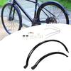Mudguard Set Bike Fenders Cycling Accessories Lightweight Protector Practical Easy to Install Front
