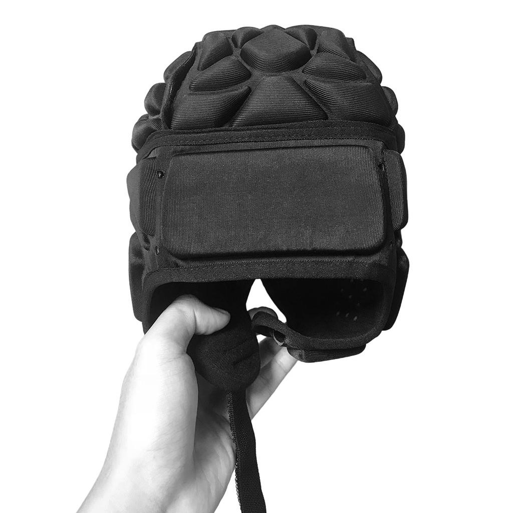 

Шолом для регбі headprotect Протиударний М який для катання на скейтборді Молодіжний чорний
