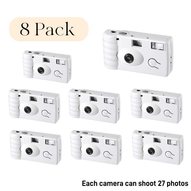 2-12PCS Wedding Disposable Camera One Time 35mm Film Camera 27Roll Flash Camera for Anniversary Birthday Gift Party Vacation