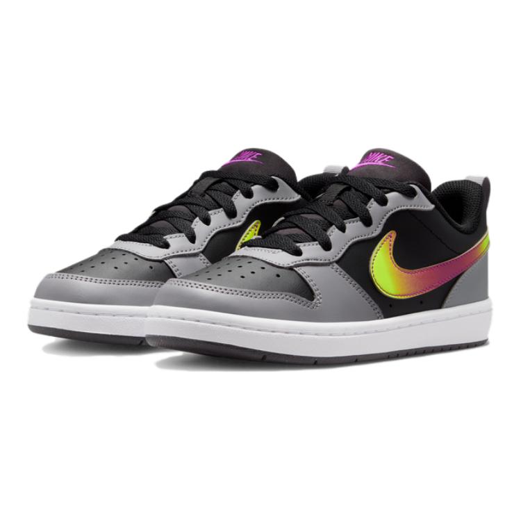Nike Scarpe da Skate Basse in Pelle Sintetica Court Borough Cool Ananas Sportive per Bambini Sneaker per Bambini IO6965-001