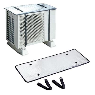 Aimedia Air Conditioner Outdoor Unit Cover Heat Shielding Panel - Direct Sun Protection, Heat Shielding, Sunshade, Energy Saving, Aluminum Film, UV