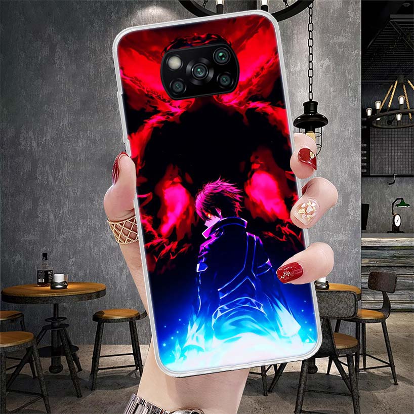 Sword Art Online Anime Soft Phone Case For Xiaomi Redmi 15C 15 13C 13 Poco X5 X6 X7 F7 Ultra M7 12C 12 10 10C 9C 9A 9T 9 Fundas