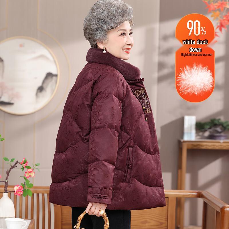 

Datang Furen Mid-Aged Women s Short Duck Down Jacket 4XL