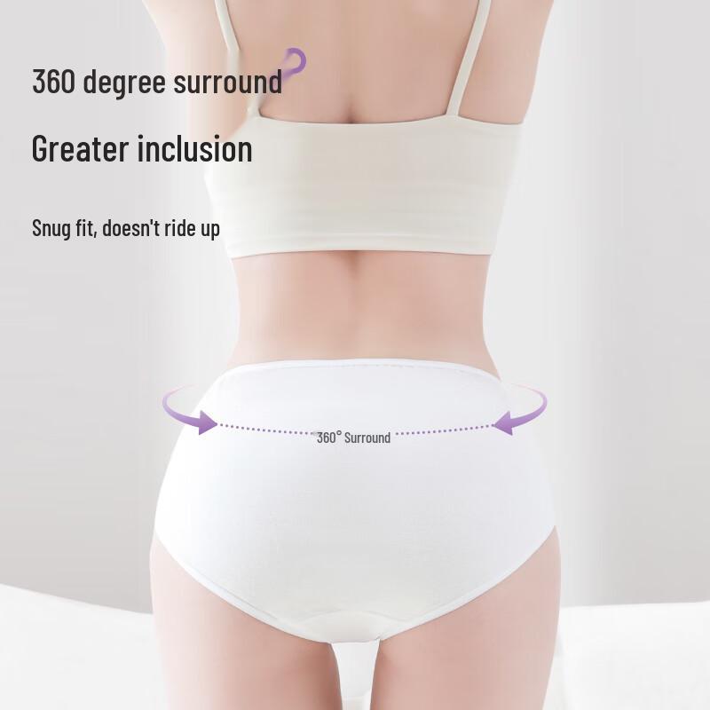Freego High-Waist Disposable Cotton Postpartum Briefs