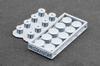 Armored Personnel Carrier Wheel Set Trumpeter Plastic Model Parts SCXWM72013 Scale-X 1/72 BTR-80 KI-113 (9 Pieces) (For Ace) (Military Vehicle)