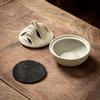 Zen Mountain Incense Burner Ceramic Hill Incense Holder for Meditation Tea Ceremony Vintage Desktop Decor for Home Office