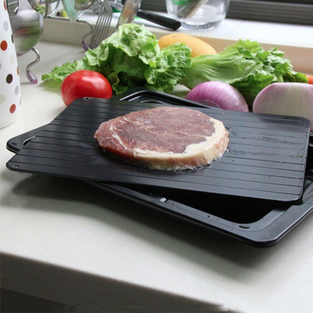 Rectangular Thawing Plate Aluminum Meat Thaw Frozen Board Fast Defrosting Tray Restaurants