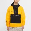 Nike Gore-Tex Paclite Logo Print Patchwork Hooded Jacket Men Jackets Yellow CK7234-739