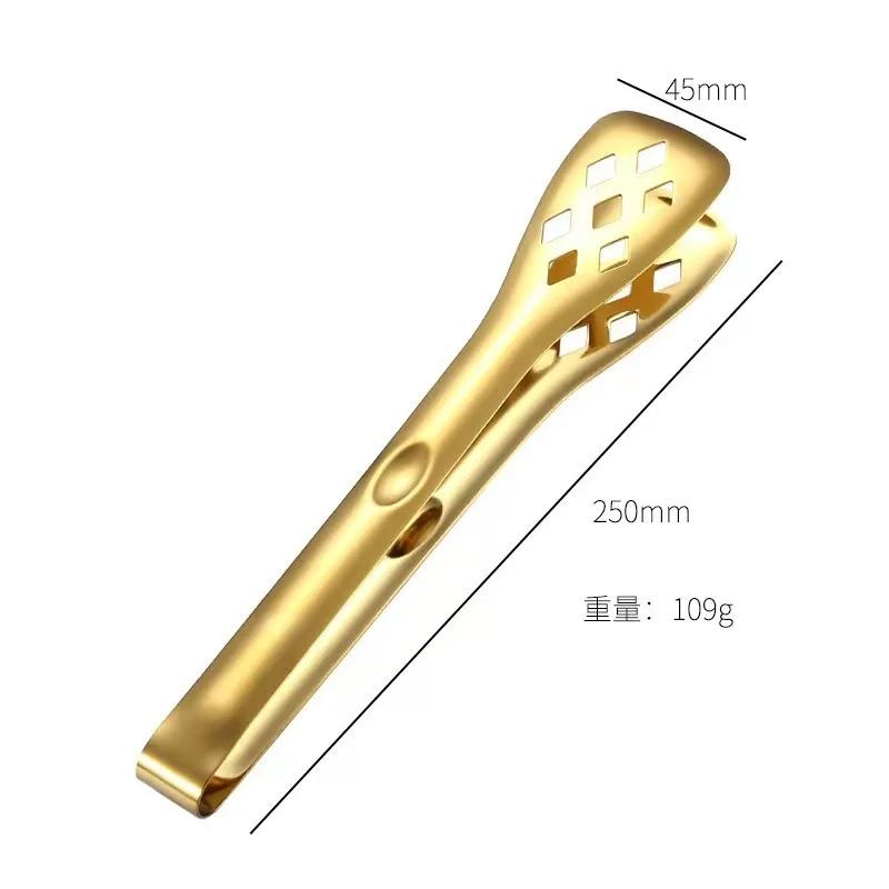 Szczypce kuchenne do grilla ze stali nierdzewnej w wielu stylach, w tym do chleba, sałatek, steków, gotowania, smażenia oraz przybory kuchenne