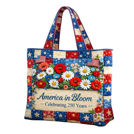 USA 250. Jahrestag Tragetasche, Unabhängigkeitstag Handtasche, Rot Weiß Blau Einkaufstasche, Wiederverwendbare Patriotische Tasche für 4. Juli Geschenke