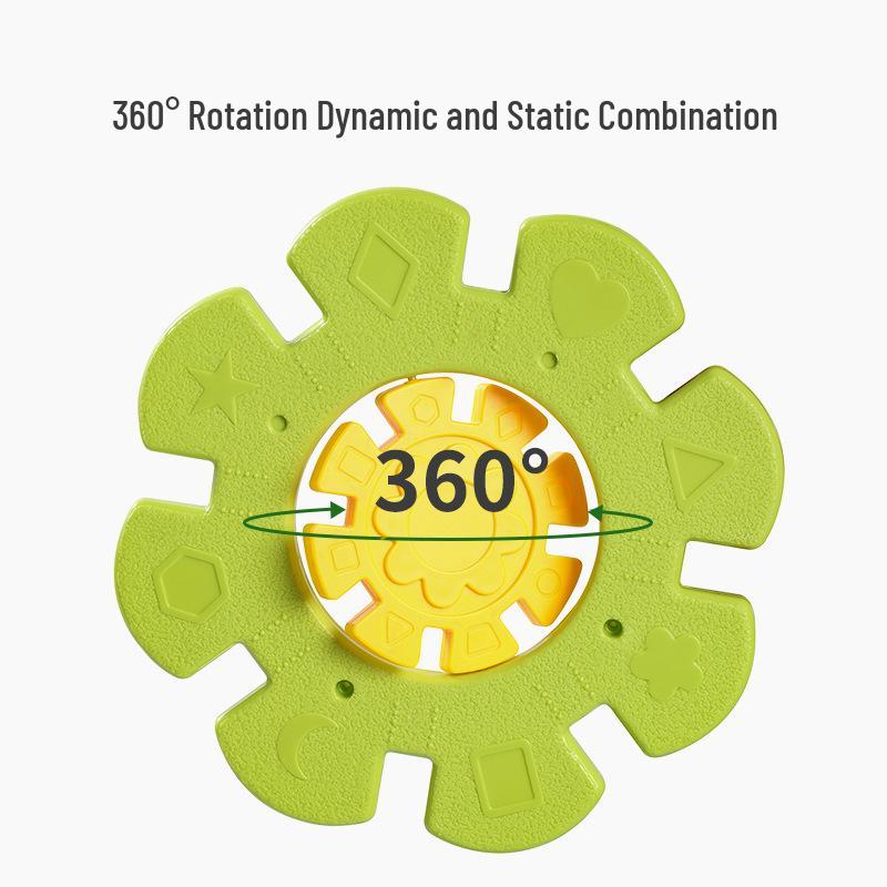 Super Large 26CM Snowflake Plates - Kindergarten Outdoor Construction Game Blocks for Parent-Child Play