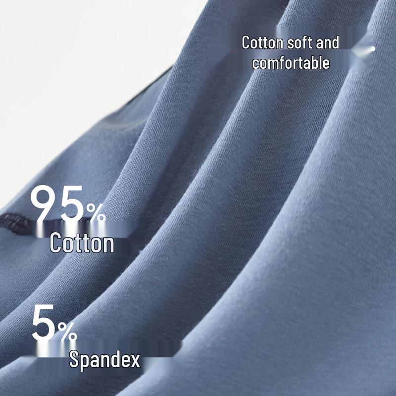 Lee Herren Reine Baumwolle 10A Antibakterielle Boxershorts mit Maulbeerseidenzwickel