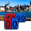 Waterproofs Score Board Tabletops Flip Scoreboard Score Keepers Score  Flippers for Basketball Volleyballs Table Tennis