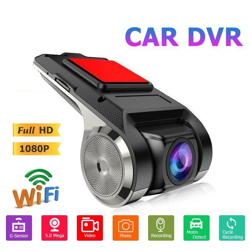 WIFI Auto FHD 1080P Dash Cam Car DVR Camera Recorder ADAS G-sensor Video Recorder Dash Camera Auto Video Recording Monitor