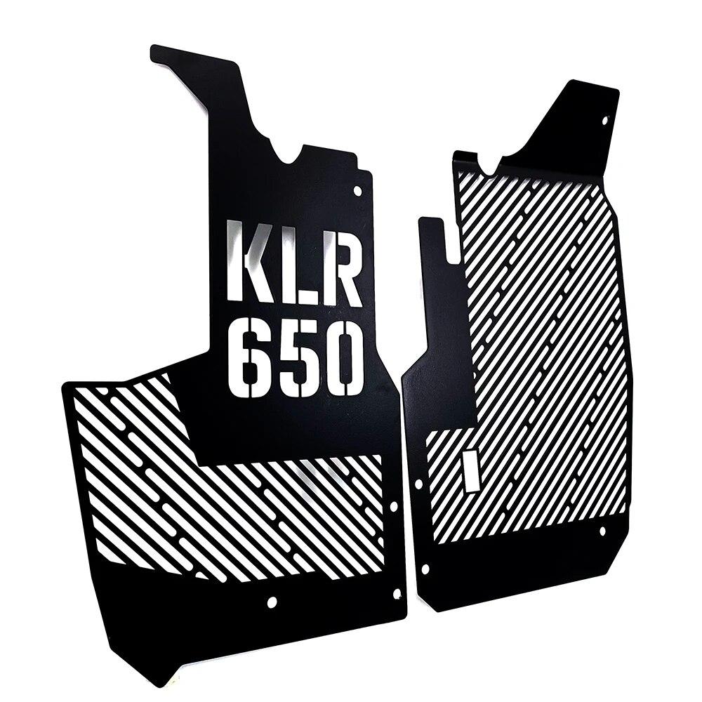 Motorcycle Accessories Radiator Grille Guard Cover Protector For Kawasaki KLR650 KLR 650 klr650 2022 2023 water tank guard