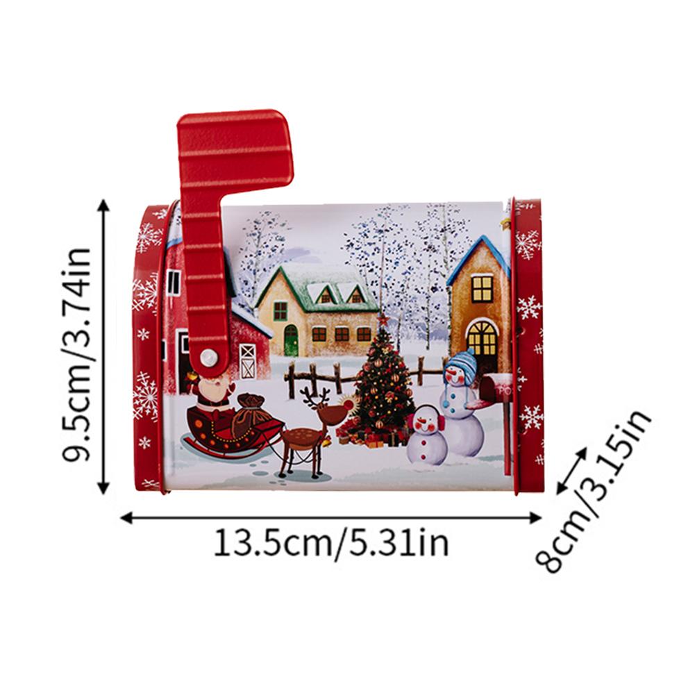 Christmas Candy Display Tin Candy Pickup Truck Design Spacious Interior Charming Snowman Design Holiday Festivity