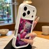 Phone Case: 2D Flat Design Suitable for iPhone 18 17 16 15 14 13 Pro Step Protection Case, Plush Little Bear, Christmas and Halloween Gift