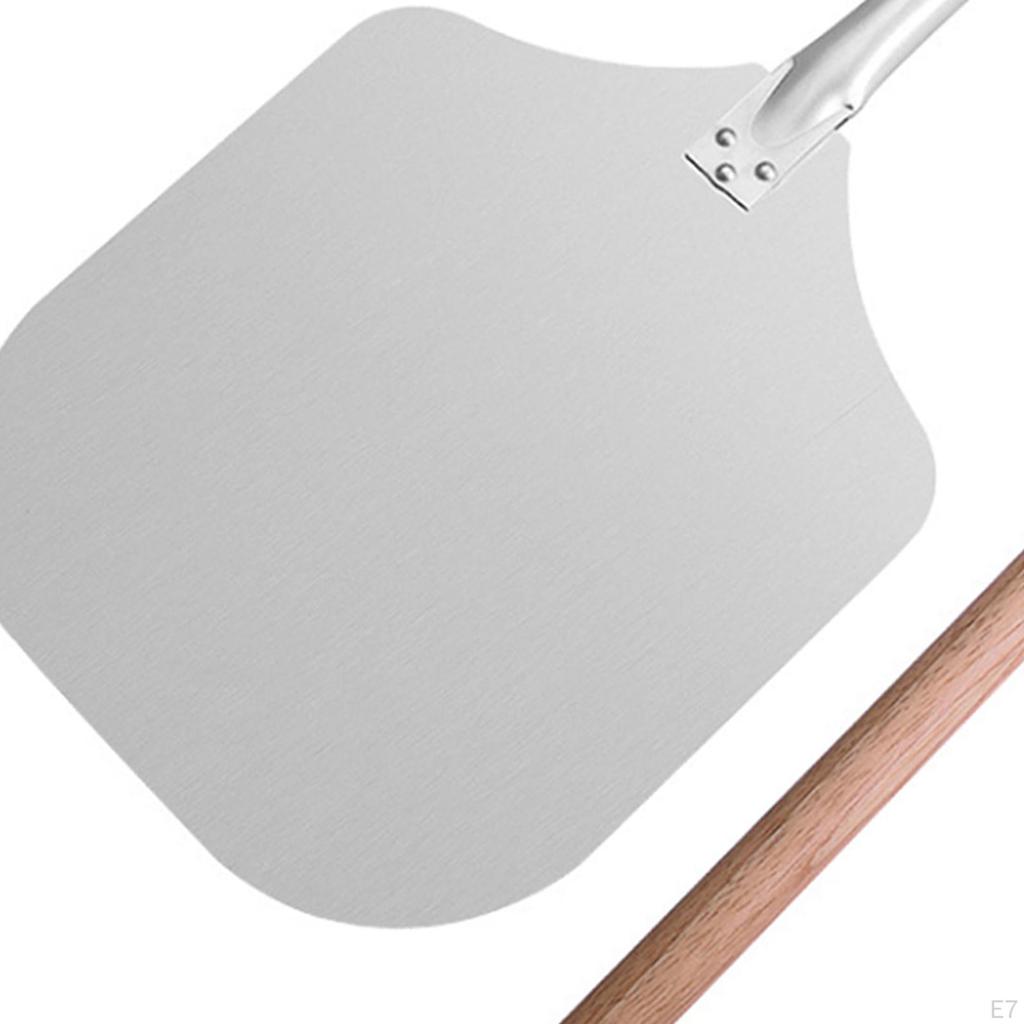 12 Inch Pizza Peel Detachable Handle, Saving Space, Versatile Use, Convenient Serving Tray Easy