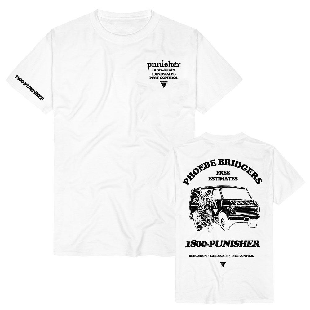 Punisher Tee Phoebe Bridgers Design T-shirt Short Sleeve Summer Cotton Soft Tshirts Streetwear Unisex Graphic T Shirt