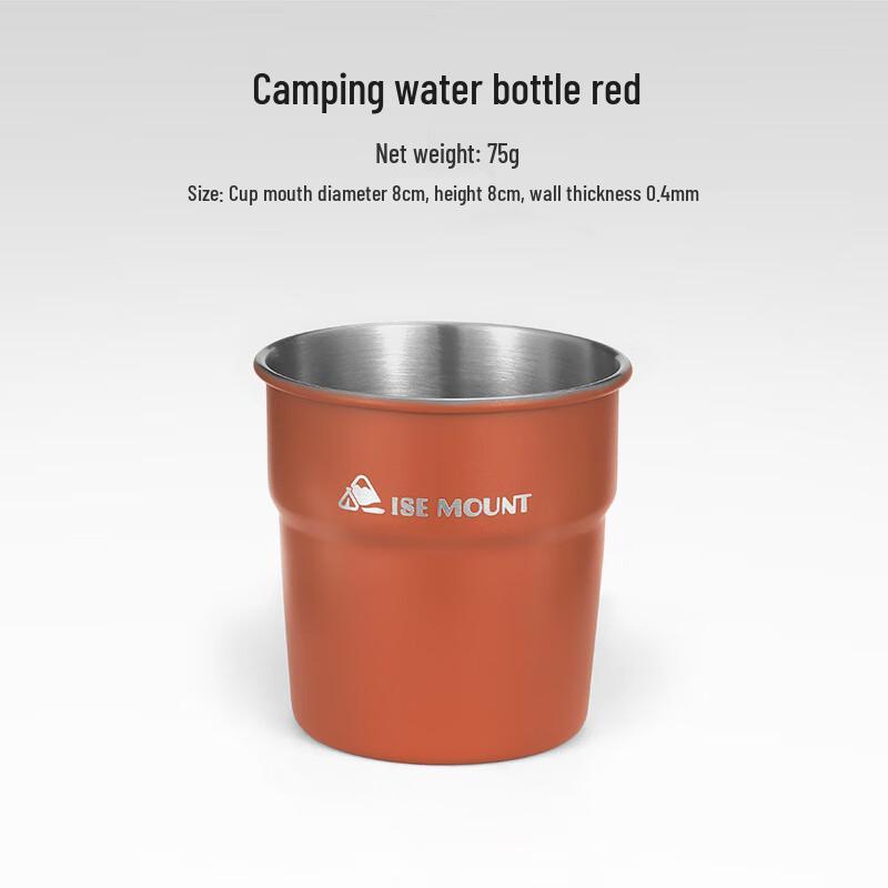 304 Edelstahl Outdoor Campingbecher