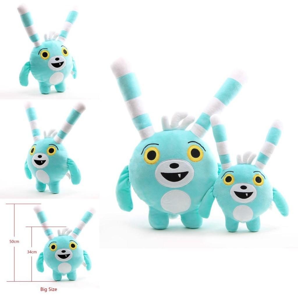 Adorable Blue Bunny Plush Doll Abby Hatcher Bozzly Stuffed Toy For Kids