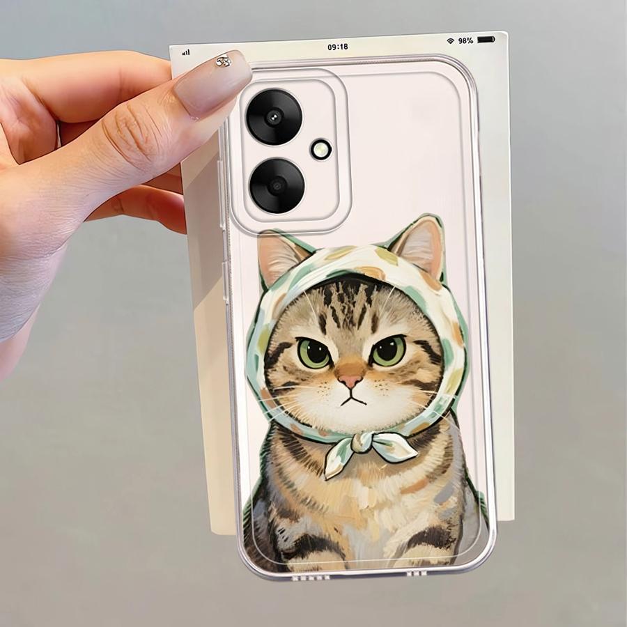 Case for Xiaomi Mi 11T Pro 11 Lite Soft Phone Cover Cartoon Cat
