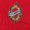 Oldsmobile Unisex Adult Detroit Emblem T-Shirt