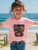 Girls And Boys' Seasonal Applicable Five Nights At Freddy's Mechanical Doll Printed Short-Sleeved T-Shirt Fnaf Game Casual Top