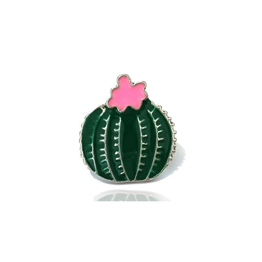 Creative Cartoon Brooch Set: Cactus, Glasses, Pear, Cat Whiskers