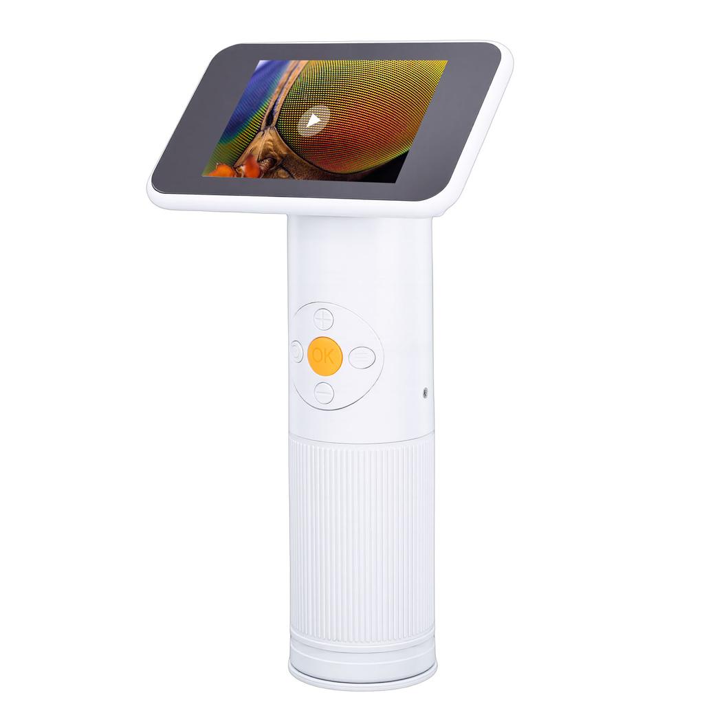 Digital Microscope, 4K 2.8in HD Screen 1600X Magnification Portable ket Microscope for Kids with Rotatable    , 8 LED Lights, for Microscopic