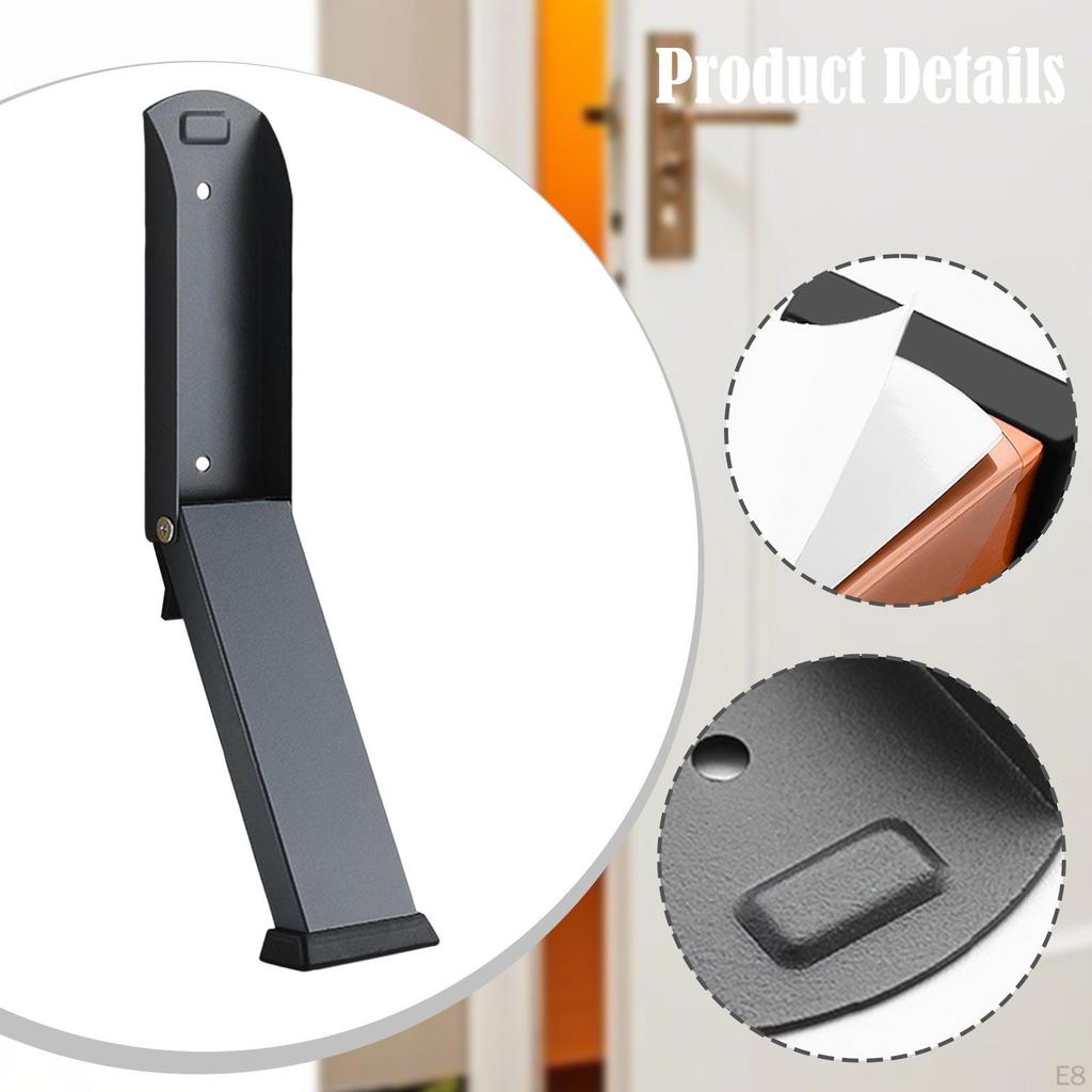 Anti-Door Stopper, Keep Open, Stainless Steel, Non-Slip Base, for Home, Indoor, Apartment, Garage