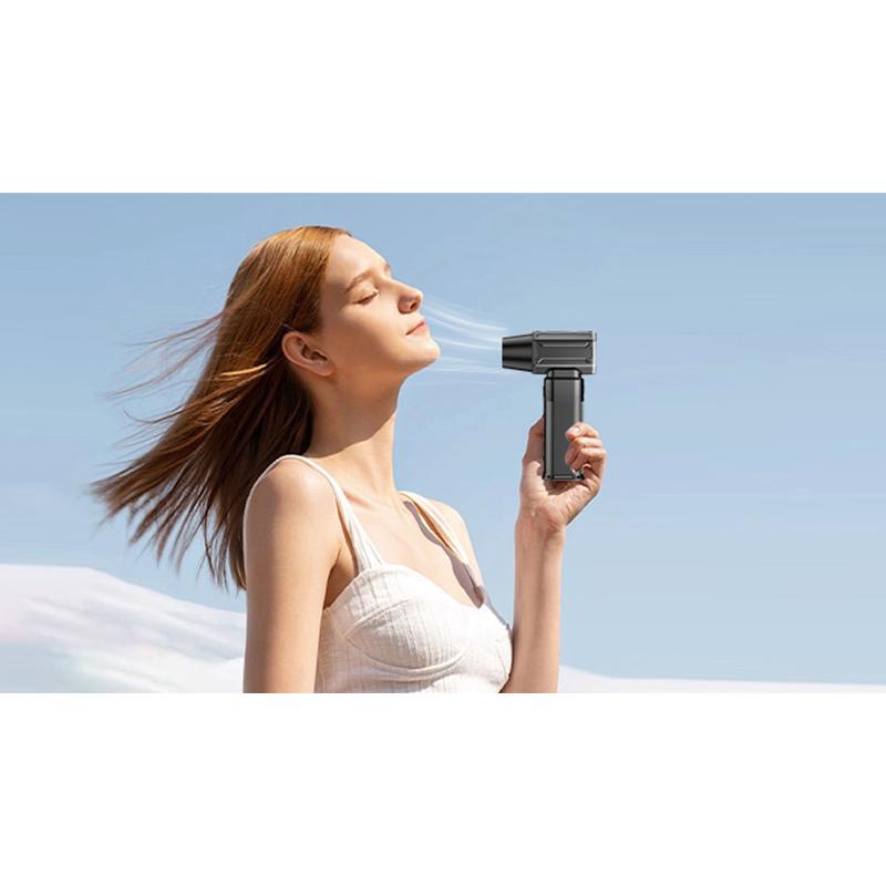 150000rpm Powerful Portable Mini Jet Fan Air Hammer Electric Turbo Wireless Blowing Gun for Car Drying  Fan Blower