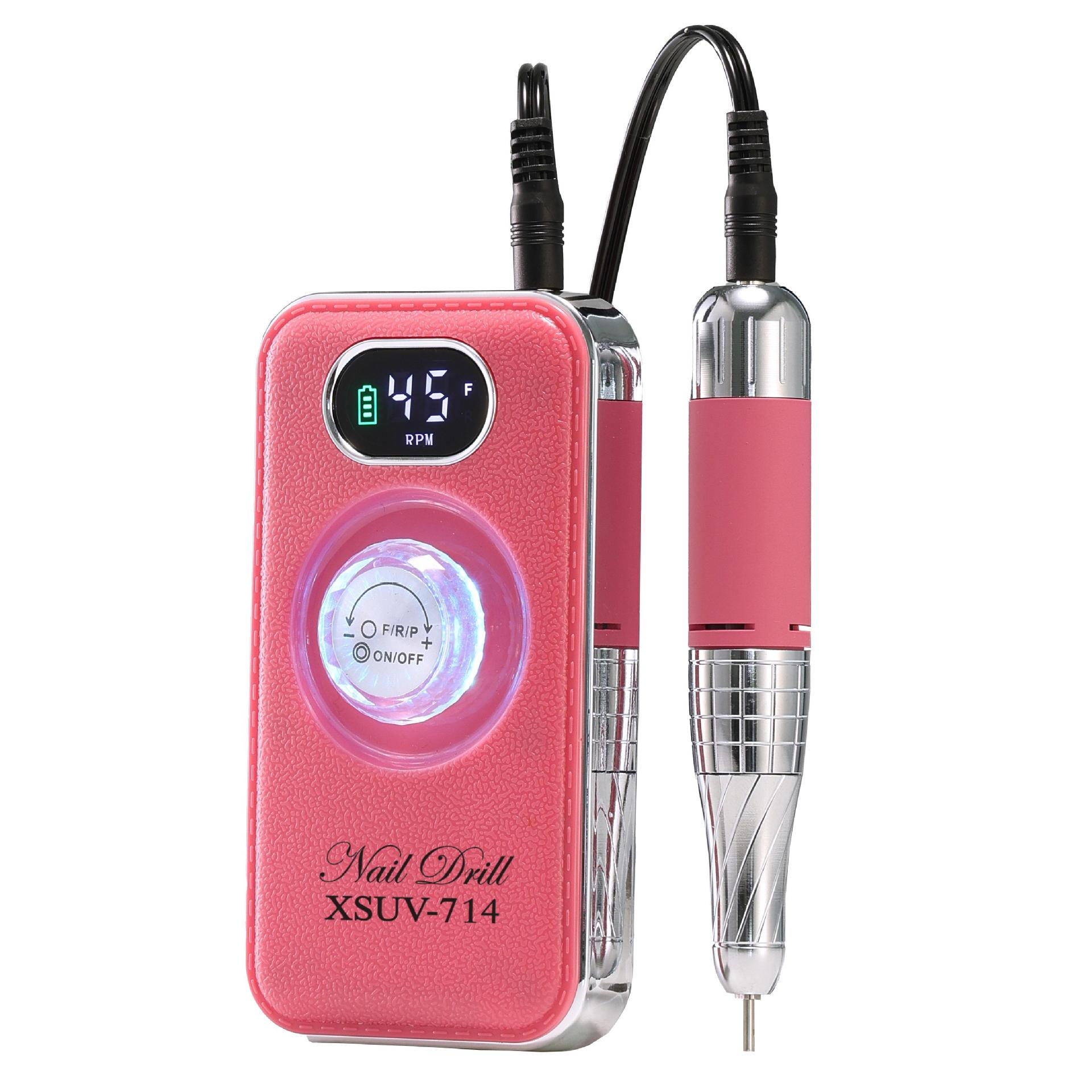 

Rechargeable Nail Grinder Tool with Base Storage - Gel Remover & Manicure Tool US Plug