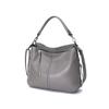 Borsa a tracolla da donna in pelle casual di grande capacità, primo strato di pelle bovina, semplice, morbida, a tracolla, a spalla, a mano