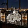 Einzigartige Hausbar-Flasche, Traktorförmiger Whiskey-Glas-Dekanter, 300ML Weinflasche mit Deckel, Klar und Spirituosen für Spirituosen, Neuartige Barware Geschenk