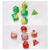 DIYBravo Silicone Mold, Dice Shape, Polyhedron, 10 Types, 10 Sets, Numbers, DIY Epoxy Resin, UV Resin, Tabletop Game, Mahjong, Keychain, Pendant (Dice