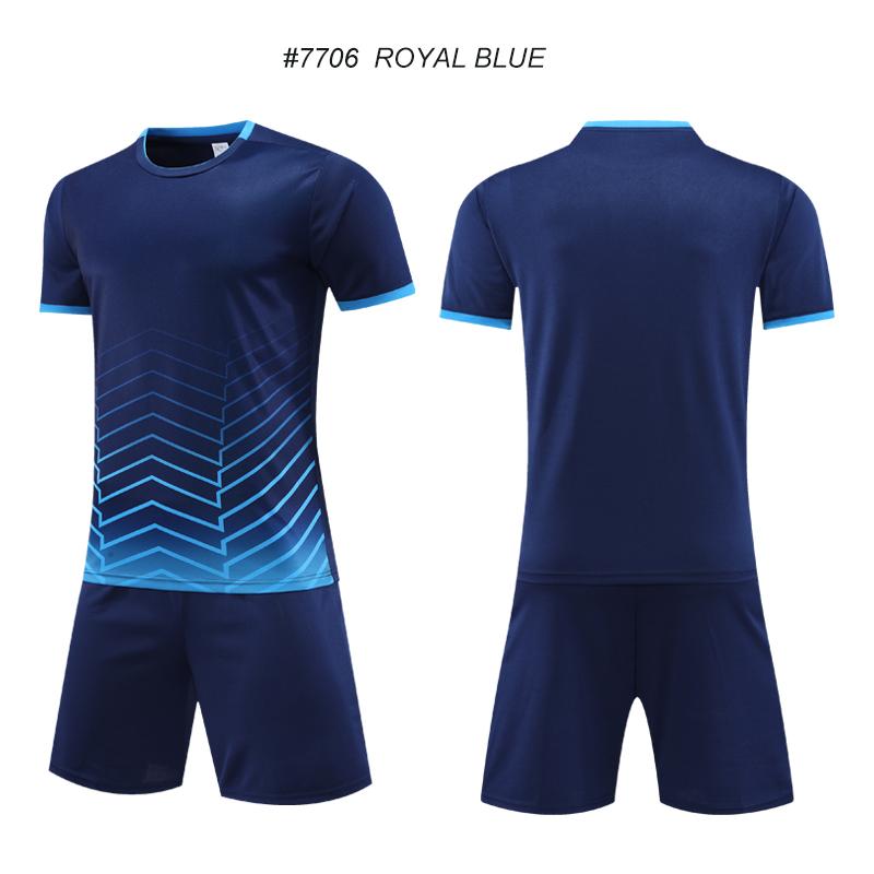 New Jerseys Football Uniforms Shirts Team Training Futsal Sportswear Kit Training Football Shirt