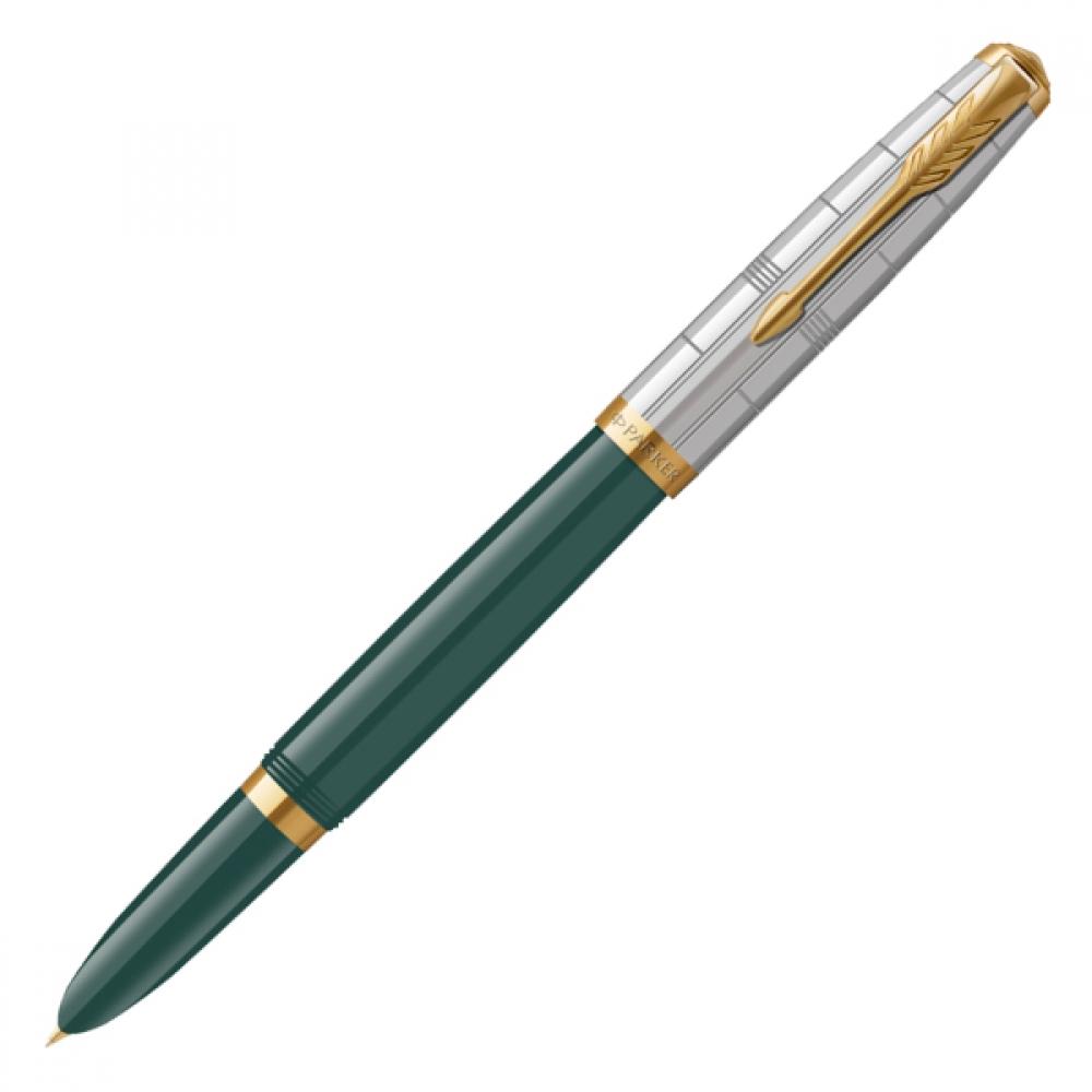 

Перова ручка Parker 51 Mh Forest Green Gt F