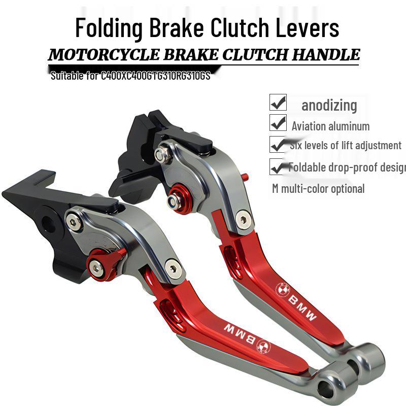 Shark Folding Bullhorn Brake & Clutch Levers for C400X, C400GT, G310R, G310GS