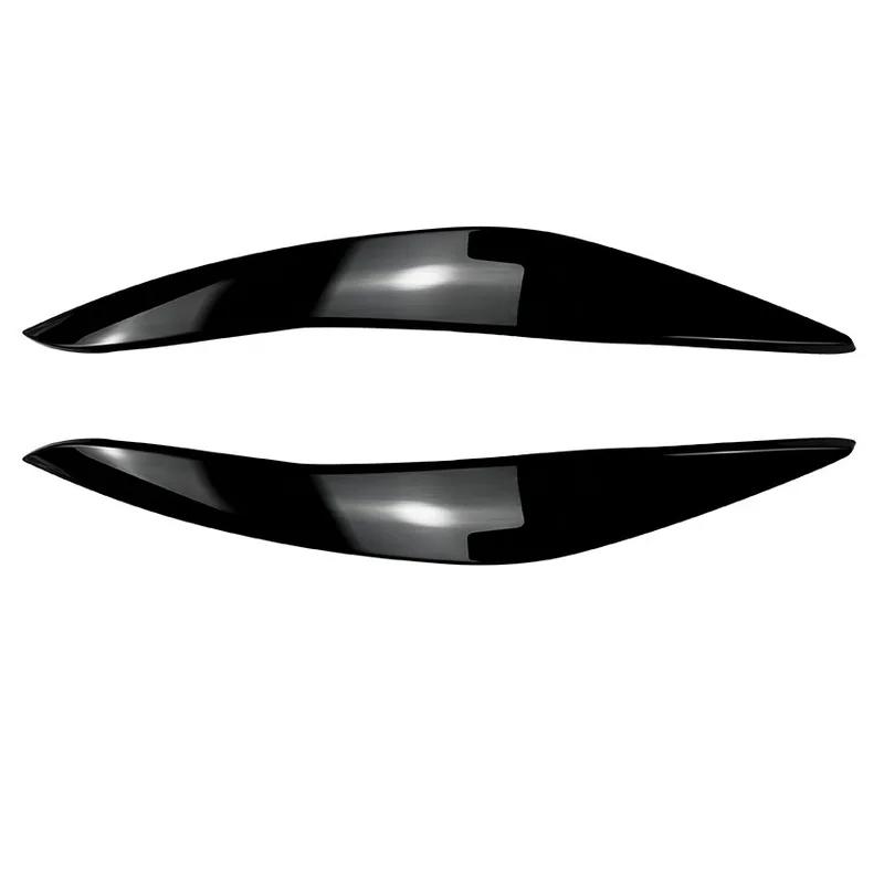 Car Accessories Front Headlight Eyelids Eyebrows For BMW 5 Series F10 F11 2011-2014 Headlamp Eye Lid Cover Trim Sticker