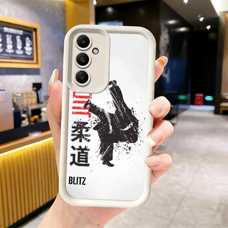 Phone Case for Samsung Galaxy A17 A16 A15 A14 A13 Judo Jiu Jitsu BJJ Brazilian A56 A36 A26 A55 A35 A25 A54 A34 A24 A53 A33 A23 A