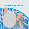 2Pcs Ground Swimming Pool Repair Kits Replacement Pool Inlet Adapters Winter Plugs Set Pool Maintenance Accessories
