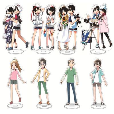 Anime Přestupující studenti, kteří nic nevědí, se dávají dohromady Akrylový stojánek Stojící model Talíř Znamení Stolní dekorace