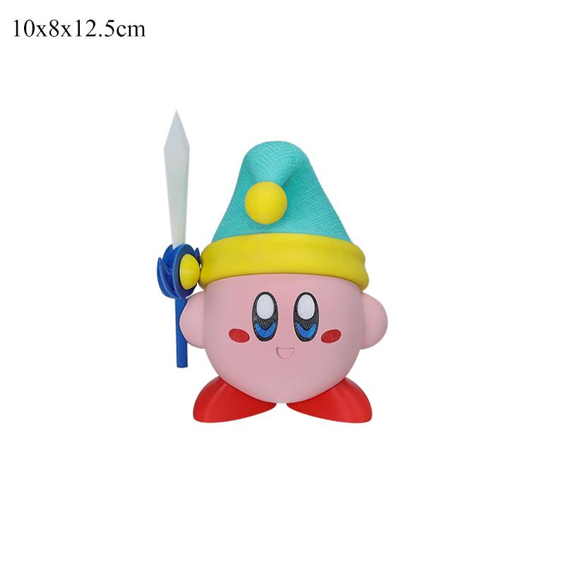 Star Kirby Figure Morpho Knight Morpho Kirby Battle Collectible Model Toys 3D Printed Galacta Knight Meta Knight Action Figures