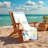Personalized customized proof beach towel with Peter Rabbit pattern - soft, absorbent,quick-drying,perfect swimming,camping&bathing