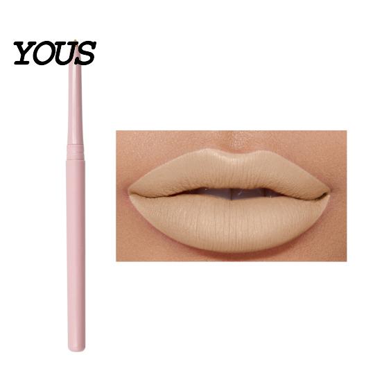 Daily Makeup Lip Liner Retractable for Women, Long Lasting Waterproof Pencil, Pencil Essential Tools Precise Shaping & Filling Precision