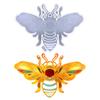 Little Bee Storage Glue Drop Mould DIY Little Bee Keys Pendant Silicone Mould
