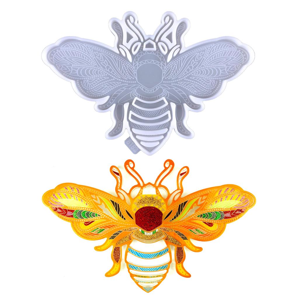 Little Bee Storage Glue Drop Mould DIY Little Bee Keys Pendant Silicone Mould