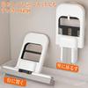 JUJUGO Mini PVA Includes 2 Replacement for and Black and White Mop, Foldable, High-Density Sponge, Wet/Dry Use, Heads, Kitchen, Windows, Cars,